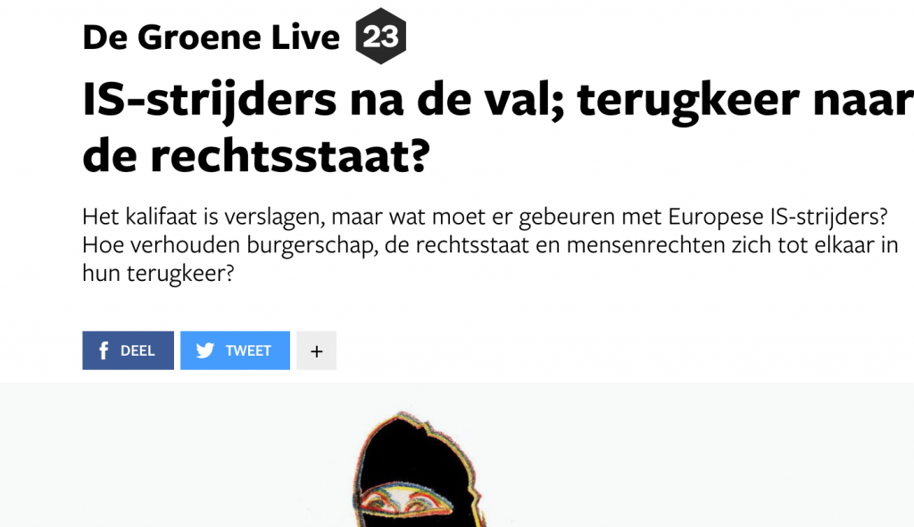 de Groene Amsterdammer – Tamar de Waal
